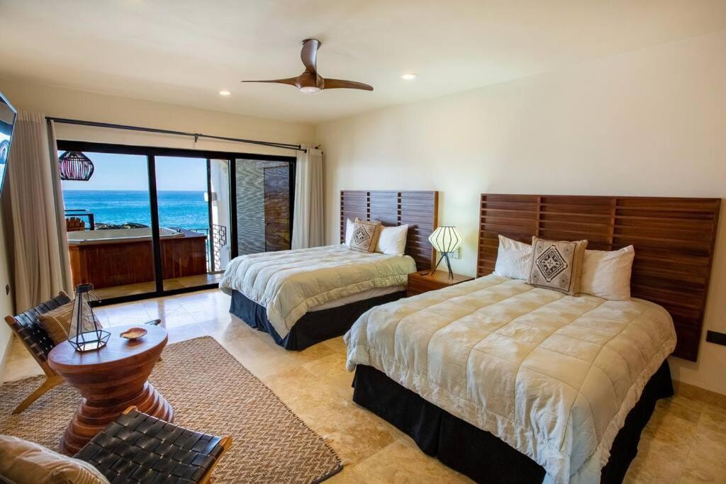 Beach Front Casa Bruma Jacuzzi With Massage Villa Cabo San Lucas Luaran gambar