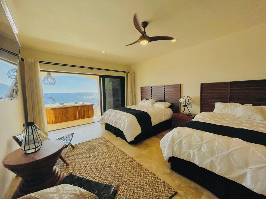 Beach Front Casa Bruma Jacuzzi With Massage Villa Cabo San Lucas Luaran gambar