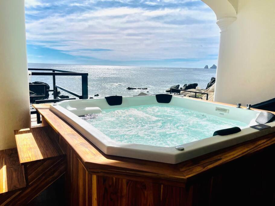 Beach Front Casa Bruma Jacuzzi With Massage Villa Cabo San Lucas Luaran gambar